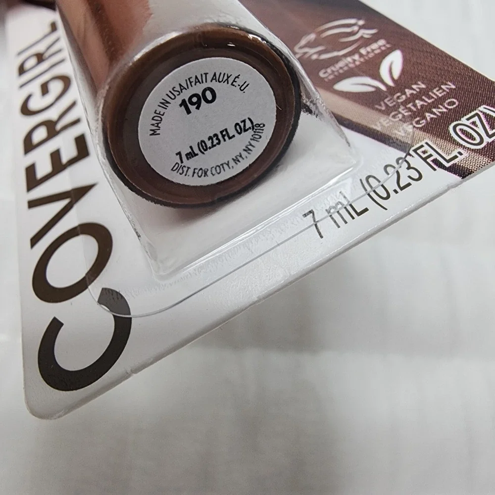CoverGirl Clean Invisible Concealer 190 Deep Bronze Creamy 0.23 fl oz